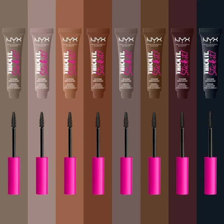 Bild 5 för NYX PROFESSIONAL MAKEUP Thick it. Stick it! Brow Mascara  Auburn