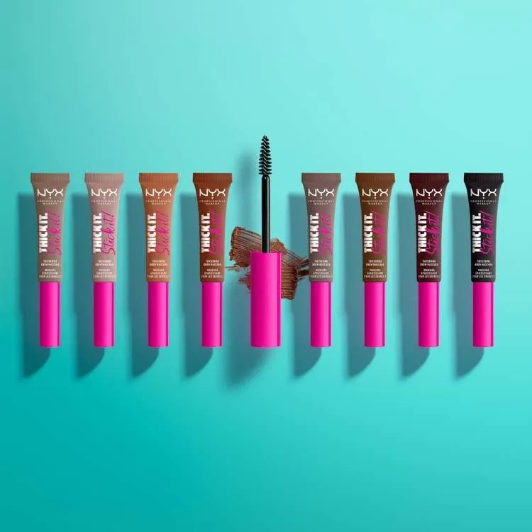Bild 6 för NYX PROFESSIONAL MAKEUP Thick it. Stick it! Brow Mascara  Auburn