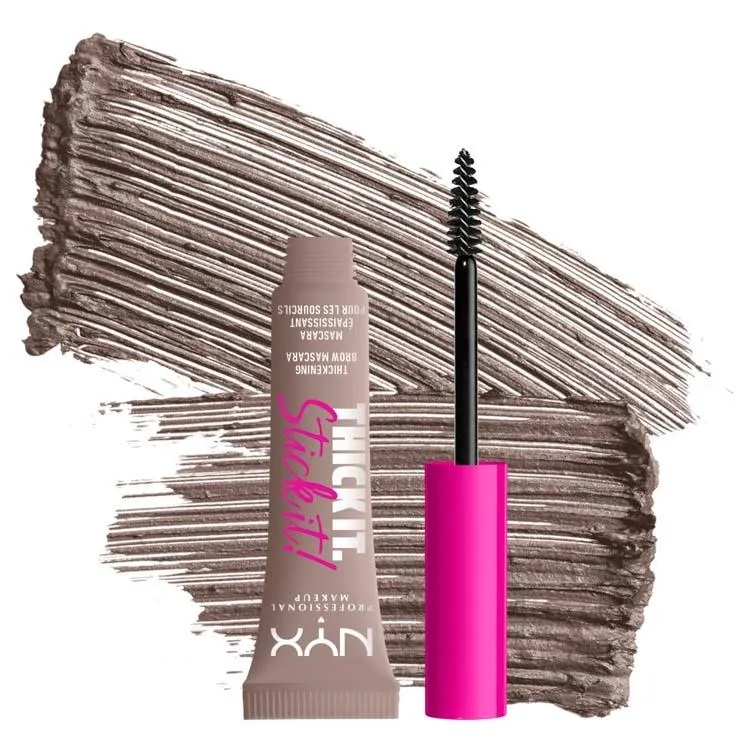 Bild 3 för NYX PROFESSIONAL MAKEUP Thick it. Stick it! Brow Mascara  Cool Blonde
