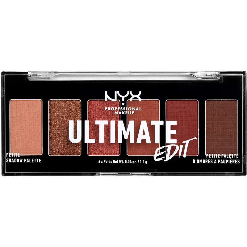 Bild 1 för NYX Professional Makeup Ultimate Shadow Palette Petit Edition Warm Neutrals - 7 g