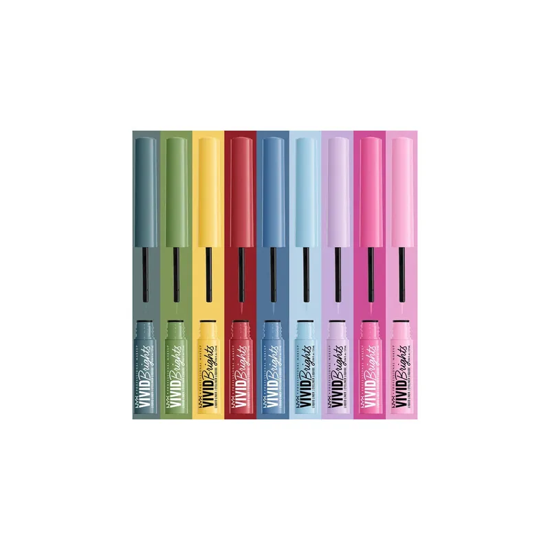Bild 4 för NYX Professional Makeup Vivid Bright Liquid Liner Cyan Simp 01 2 ml