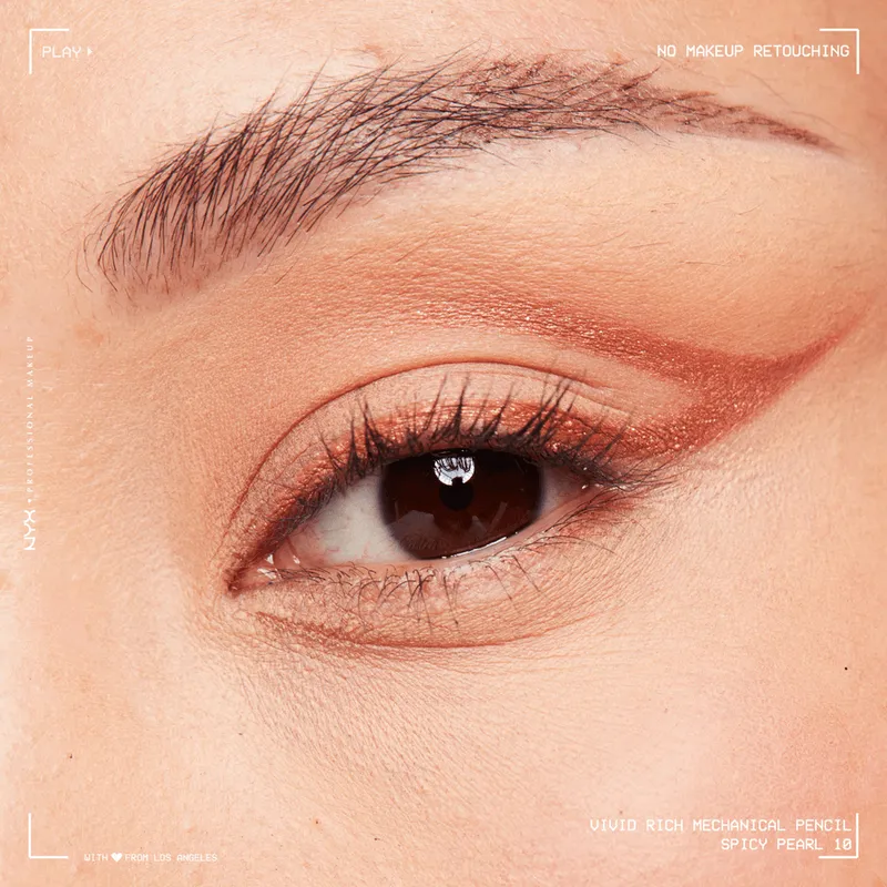 Bild 3 för NYX Professional Makeup Vivid Rich Mechanical Liner Spicy Pearl 10