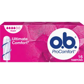 Produktfoto för O.b OB ProComfort Super 16 st