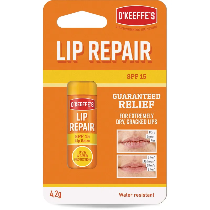 Bild 2 för O'Keeffe's Lip Repair & Protect SPF15 Läppbalsam 4,2 g