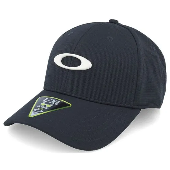Bild 1 för Oakley - Svart flexfit Keps - Tincan Cap Black/Light Grey Flexfit @ Hatstore
