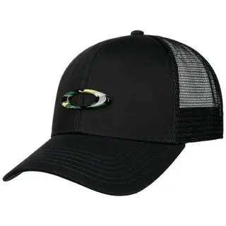 Produktfoto för Oakley - Svart trucker Keps - Ellipse Hat Blackout Trucker @ Hatstore