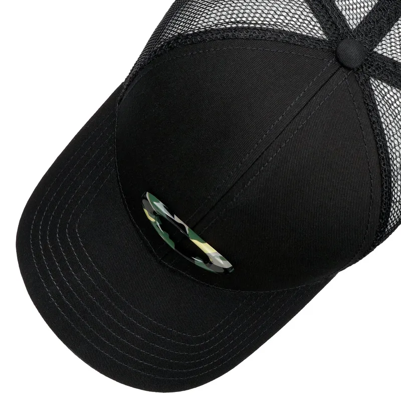 Bild 2 för Oakley - Svart trucker Keps - Ellipse Hat Blackout Trucker @ Hatstore
