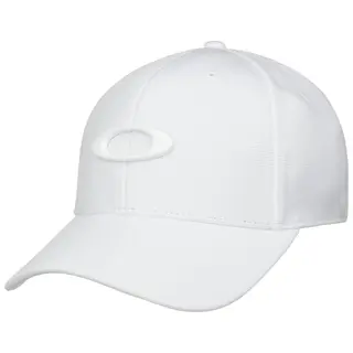 Produktfoto för Oakley - Vit flexfit Keps - Tincan Cap White Flexfit @ Hatstore