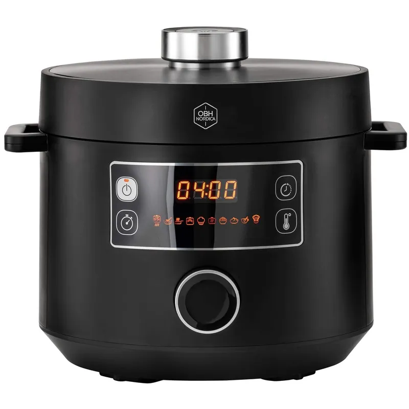 Bild 1 för OBH Nordica Turbo Cuisine multikokare 4,8 liter, svart