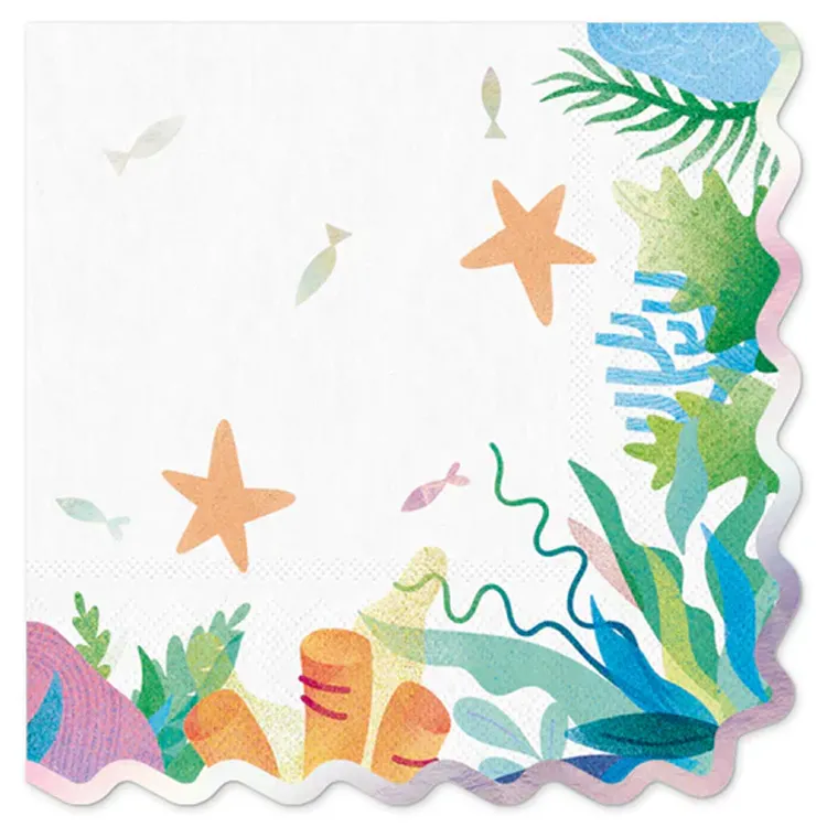Alternativ bild 0 för Ocean Party Servett 10-pack