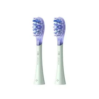 Produktfoto för Oclean Ultra White Brush Head Green 2 st