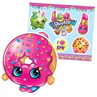 Produktfoto för Ögonmasker & klistermärke Shopkins 12-pack
