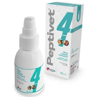 Produktfoto för Öronrengöring ICF Peptivet 4 50 ml