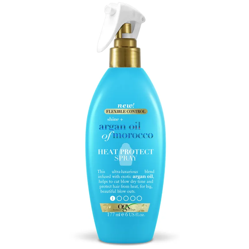 Bild 1 för OGX Argan Extra Strength Heat Protection Spray 177 ml