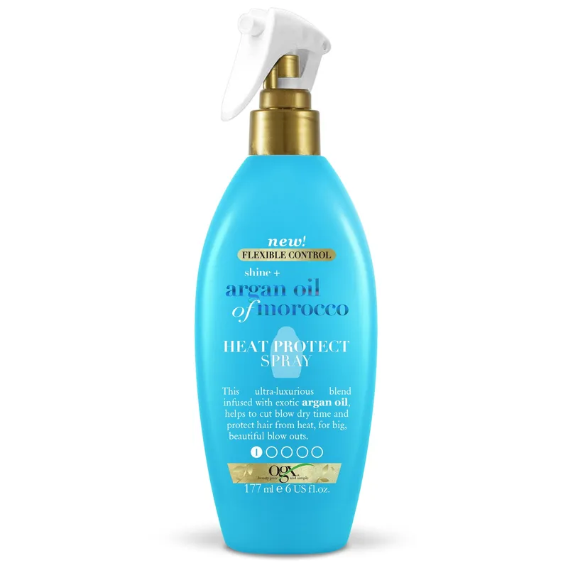 Bild 2 för OGX Argan Extra Strength Heat Protection Spray 177 ml