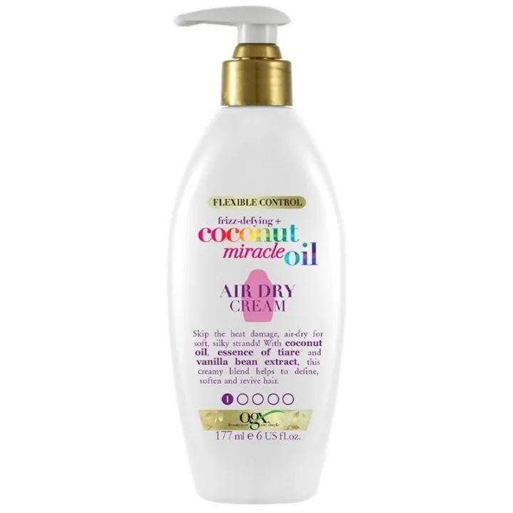 Alternativ bild 0 för Ogx Coconut Miracle Oil Air Dry Cream 177 ml