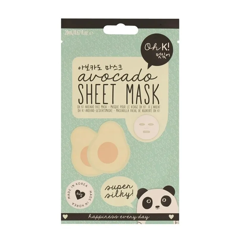 Alternativ bild 0 för Oh K! Sheet Mask - Avocado