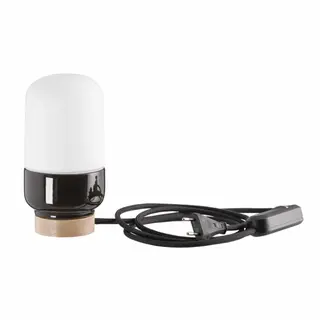 Produktfoto för Ohm Svart Bordslampa E27 max 40W