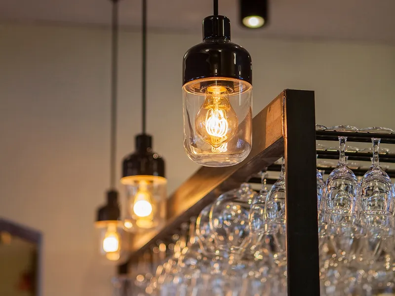 Bild 2 för Ohm Svart Klar utomhuslampa E27 max 40W