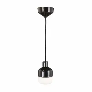 Produktfoto för Ohm Svart Opal Taklampa G9 max 20W