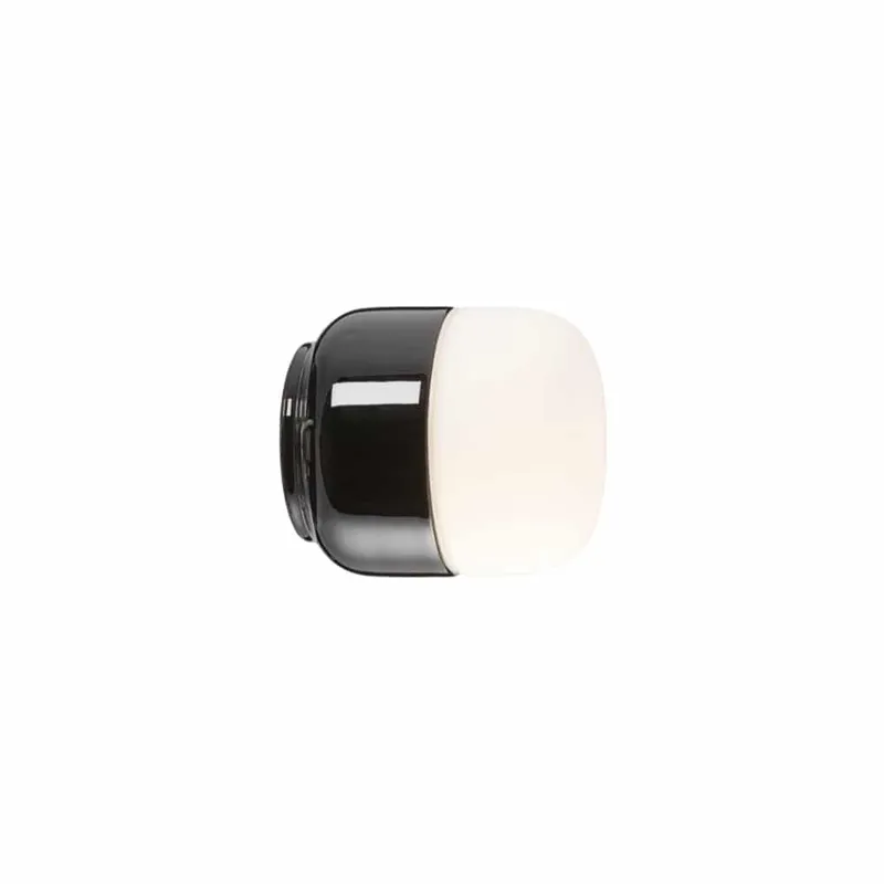Bild 1 för Ohm Svart opal vägglampa G9 max 20W