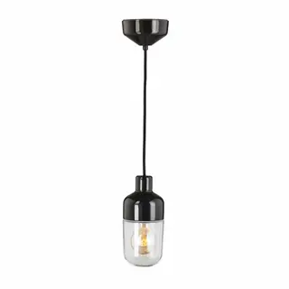 Produktfoto för Ohm svart taklampa E27 Max 40W