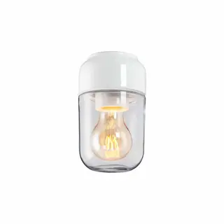 Produktfoto för Ohm vit Taklampa E27 Max 40W