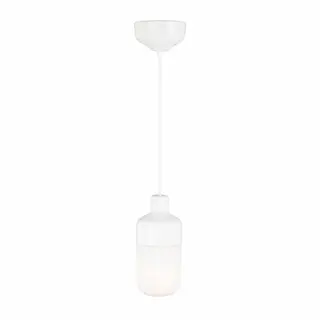 Produktfoto för Ohm Vit Taklampa Opal E27 Max 40W