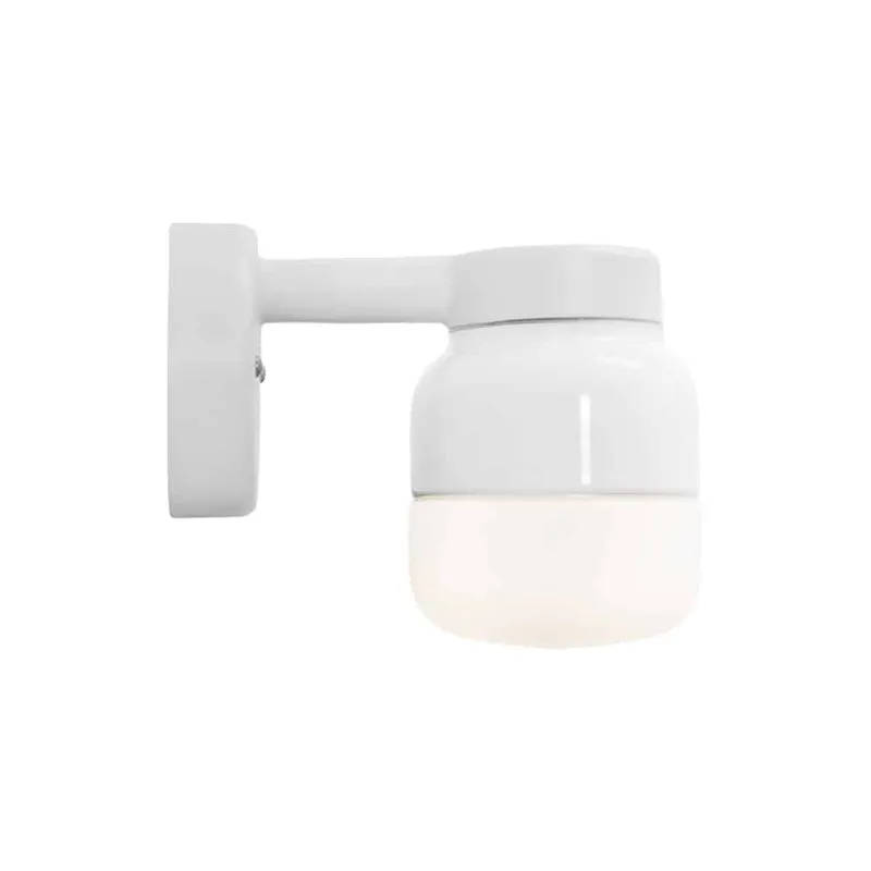 Bild 1 för Ohm Wall Vägglampa LED G9 Vit 100/150 Opalglas IP44