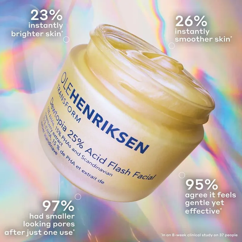 Bild 3 för Ole Henriksen Transform Dewtopia 25% Acid Flash Facial 50 ml