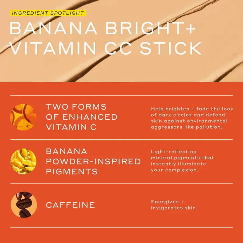 Bild 6 för Ole Henriksen Truth Banana bright+ vitamin cc stick Banana