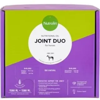 Produktfoto för Olja Nutrolin Horse Joint Duo 1500 ml + 1500 ml