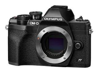 Produktfoto för Olympus OM-D E-M10 Mark IV - Digitalkamera - spegellöst - 20.3 MP - Fyra tredjedelar - 4 K / 30 fps - 3x optisk zoom M.Zuiko Digital 14-42mm II lins - Wi-Fi, Bluetooth - svart