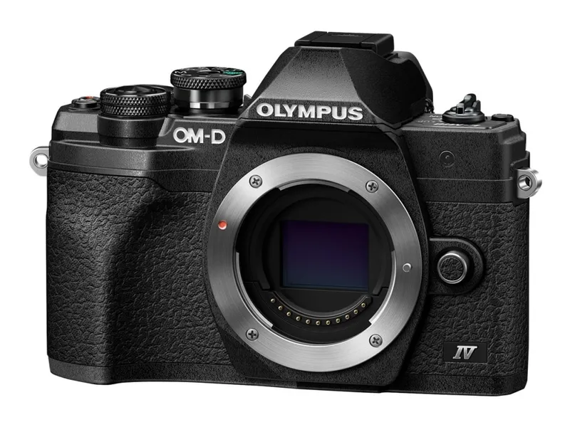 Alternativ bild 0 för Olympus OM-D E-M10 Mark IV - Digitalkamera - spegellöst - 20.3 MP - Fyra tredjedelar - 4 K / 30 fps - 3x optisk zoom M.Zuiko Digital 14-42mm II lins - Wi-Fi, Bluetooth - svart