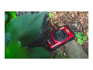 Produktfoto för OM System Tough TG-7 - Digitalkamera - kompakt - 12.0 MP - 4 K / 30 fps - 4x optisk zoom - Wireless LAN, Bluetooth - undervatten upp till 15 m - röd