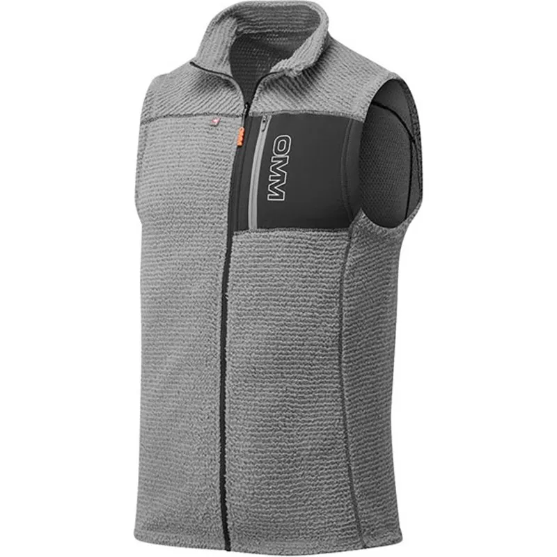 Bild 2 för OMM Core Zipped Vest M Löparväst Grey, S