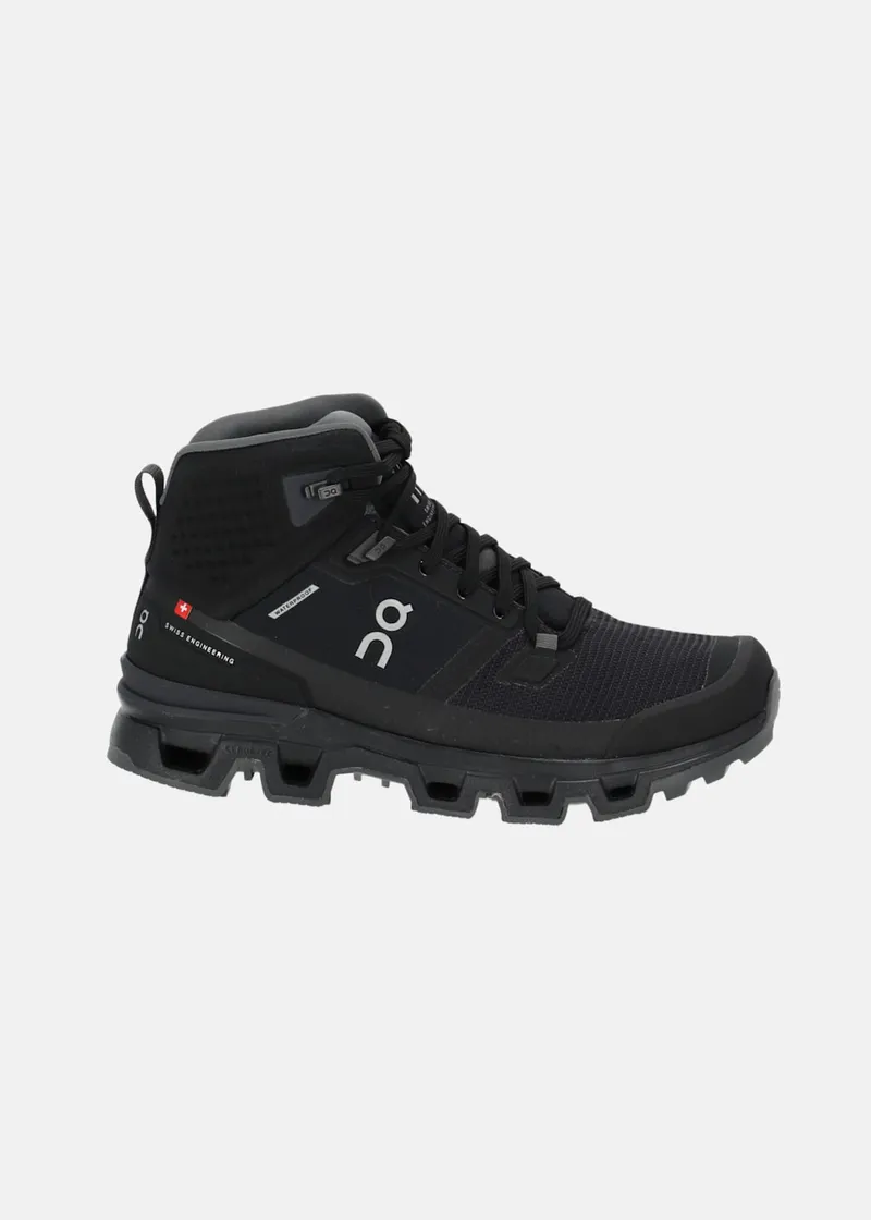 Bild 2 för On Cloudrock 2 Waterproof Shoes Women Black/Eclipse