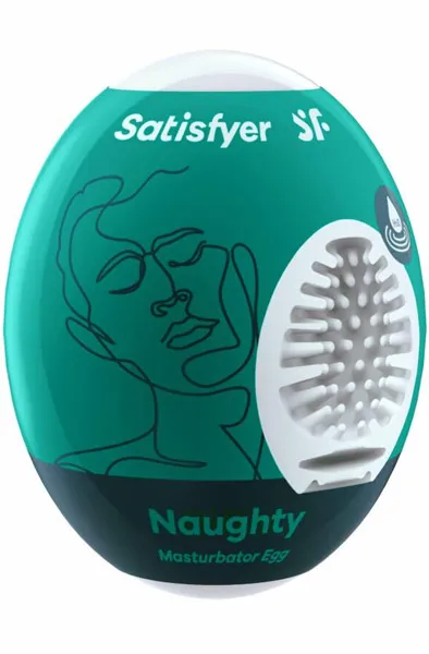 Bild 1 för Onani Egg Satisfyer Naughty Green