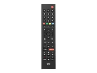 Produktfoto för One For All TV Replacement Remotes alternativ TV-fjärrkontroll Grundig, TV, IR trådlös, Tryckknappar, Svart