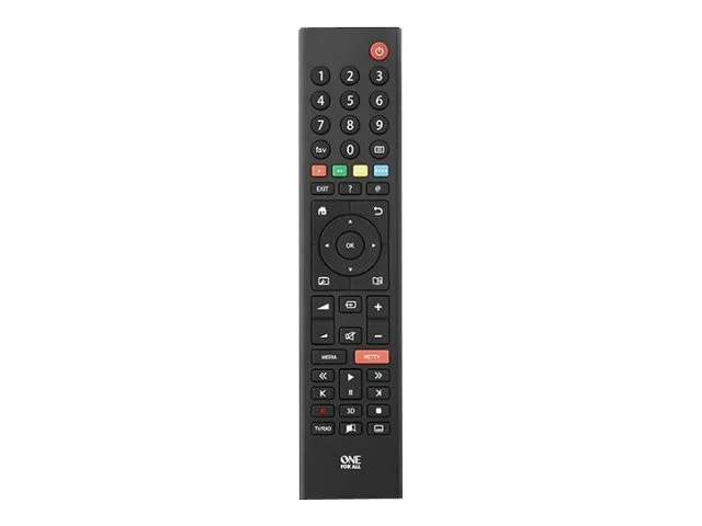 Alternativ bild 0 för One For All TV Replacement Remotes alternativ TV-fjärrkontroll Grundig, TV, IR trådlös, Tryckknappar, Svart