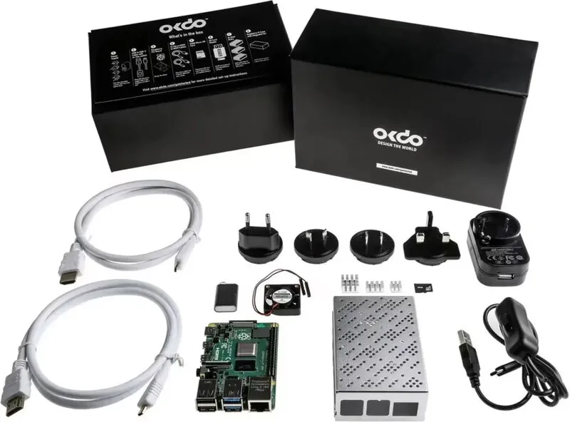 Alternativ bild 0 för One Nine Design Okdo Raspberry Pi 4 Model B 8gb Starter Kit