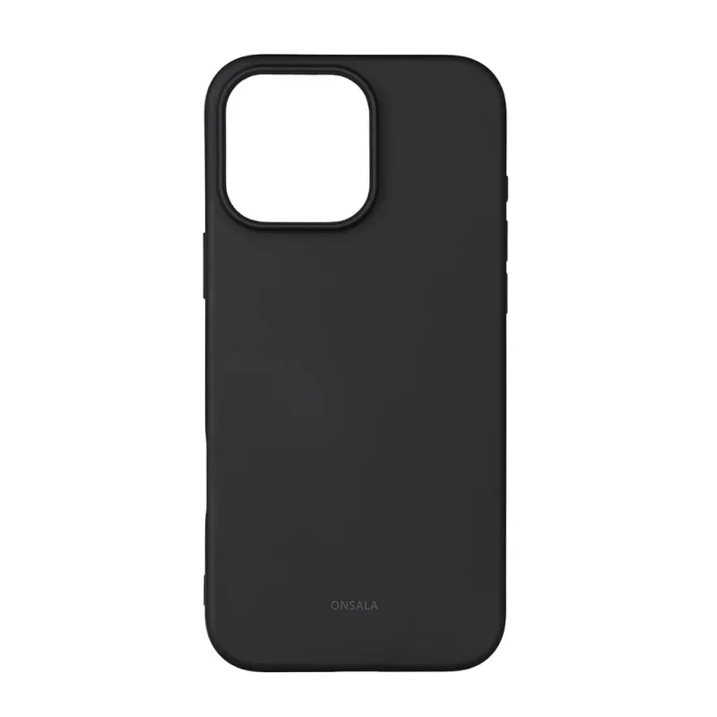 Alternativ bild 0 för Onsala iPhone 16 Pro Max Mobilskal Silikon - Svart