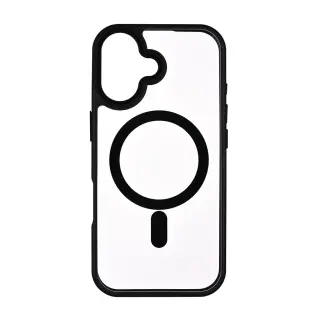 Produktfoto för ONSALA iPhone 17 Mobilskal MagSafe Bumper - Svart-Clear