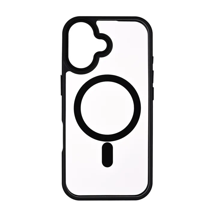 Alternativ bild 0 för ONSALA iPhone 17 Mobilskal MagSafe Bumper - Svart-Clear