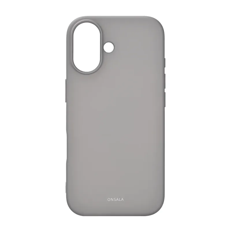 Alternativ bild 0 för ONSALA iPhone 17 Mobilskal med Silikonkänsla - Betong