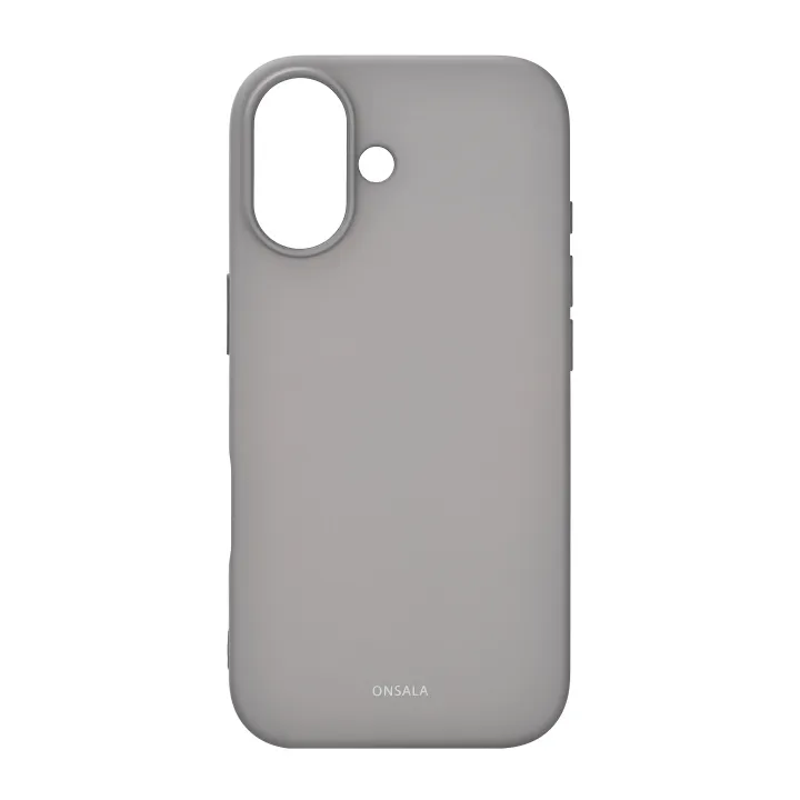 Alternativ bild 0 för ONSALA iPhone 17 Mobilskal med Silikonkänsla - Betong