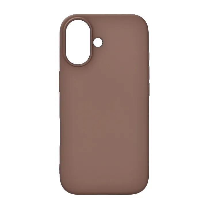 Alternativ bild 0 för ONSALA iPhone 17 Mobilskal med Silikonkänsla - Choklad