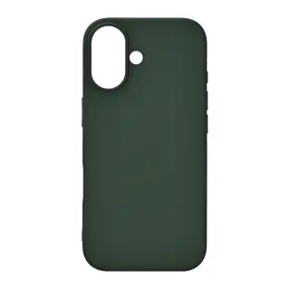 Produktfoto för ONSALA iPhone 17 Mobilskal med Silikonkänsla - Grön