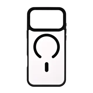 Produktfoto för ONSALA iPhone 17 Pro Max Mobilskal MagSafe Bumper - Svart-Clear