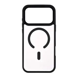 Produktfoto för ONSALA iPhone 17 Pro Max Mobilskal MagSafe Bumper - Svart-Clear